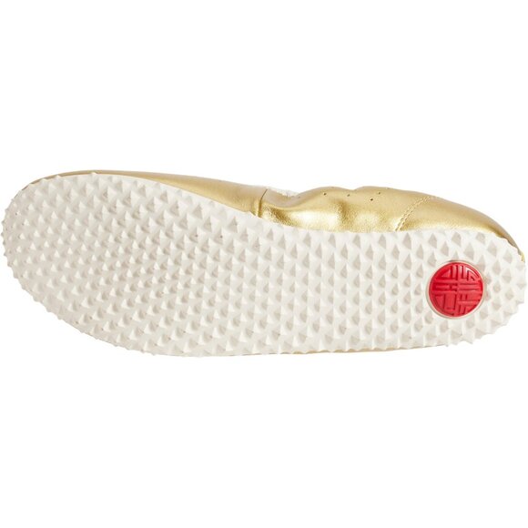 NEW Plae Crosby Ballerina Flats wide width Leather in gold unisex 925 3s2 - Picture 6 of 6